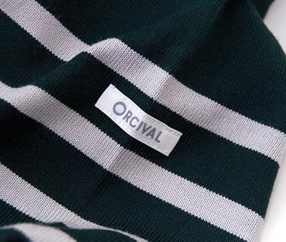 ORCIVAL パネルボーダーカットソーBLACK/OFF WHITEサイズ4 楽天市場】オーシバル コットン パネルボーダー 長袖 スウェット